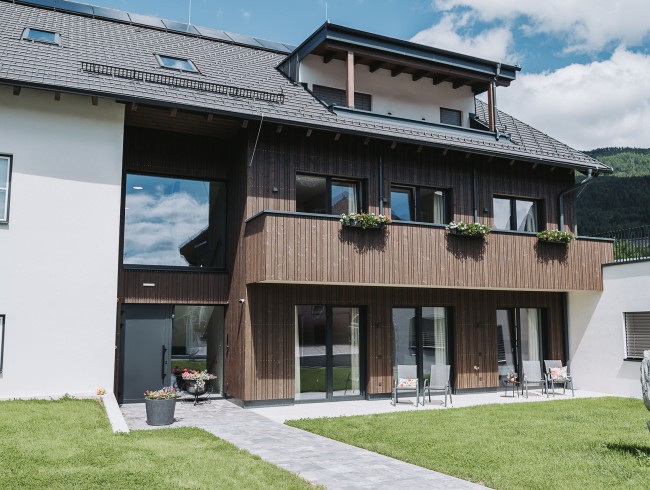 Au&szlig;enansicht der Ferienwohnung Mauterndorf